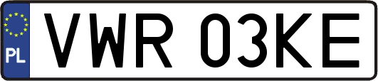 VWR03KE