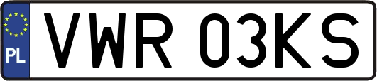 VWR03KS