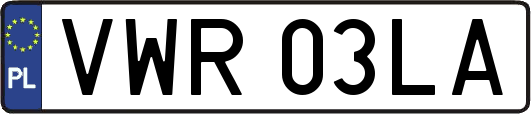 VWR03LA