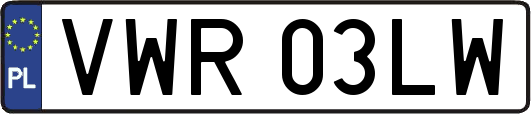 VWR03LW