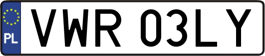 VWR03LY