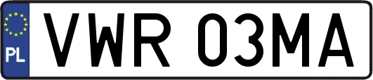 VWR03MA