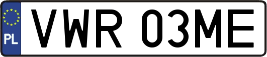 VWR03ME