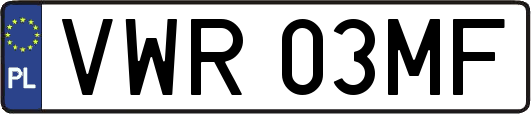 VWR03MF