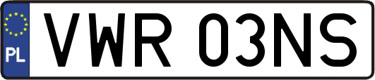 VWR03NS