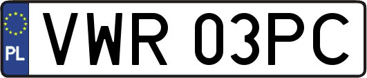 VWR03PC