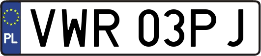 VWR03PJ