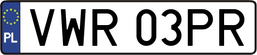 VWR03PR