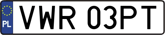 VWR03PT