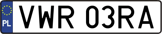 VWR03RA