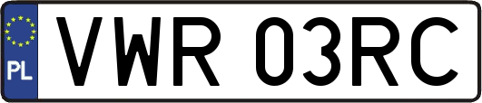VWR03RC