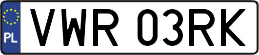 VWR03RK