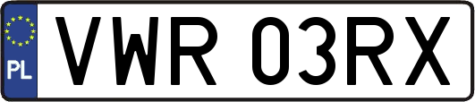 VWR03RX