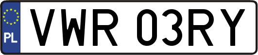 VWR03RY