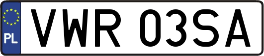 VWR03SA