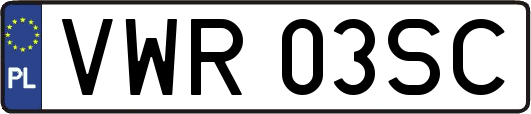 VWR03SC