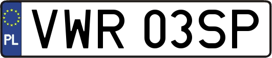 VWR03SP