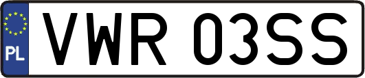 VWR03SS