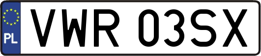 VWR03SX