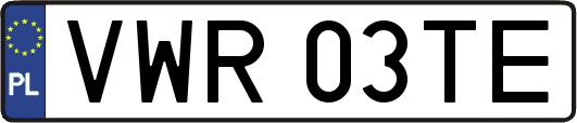 VWR03TE