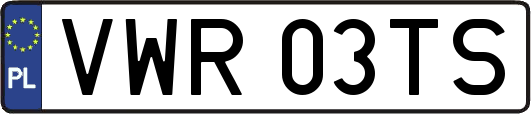 VWR03TS