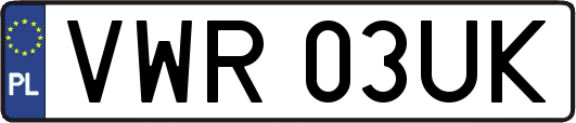 VWR03UK