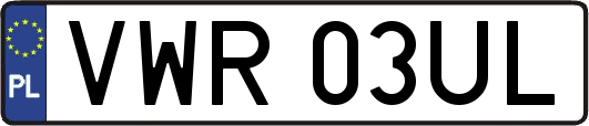 VWR03UL