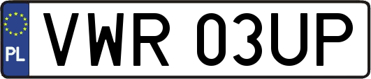 VWR03UP