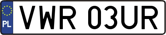 VWR03UR