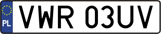 VWR03UV