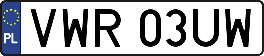 VWR03UW