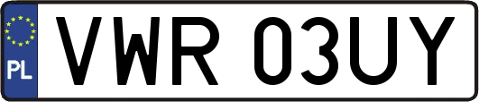 VWR03UY