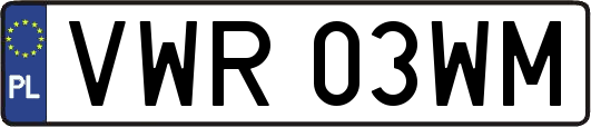 VWR03WM