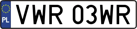 VWR03WR