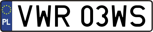 VWR03WS