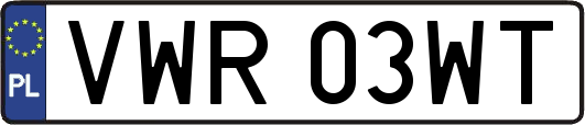 VWR03WT