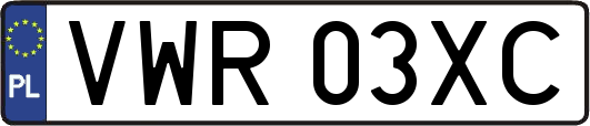 VWR03XC