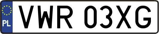 VWR03XG