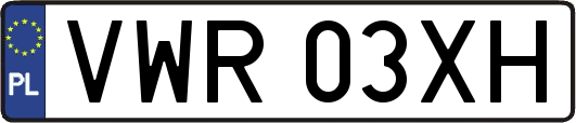 VWR03XH