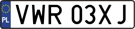 VWR03XJ