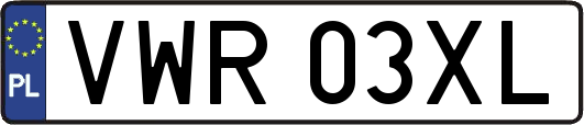 VWR03XL