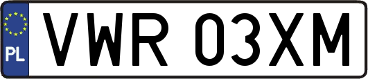 VWR03XM