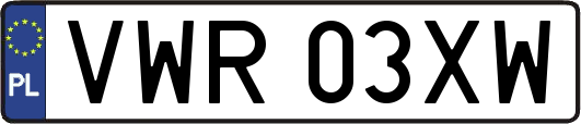 VWR03XW
