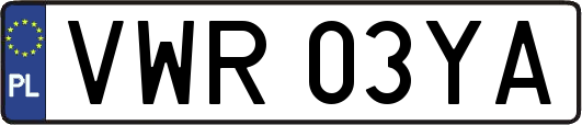 VWR03YA