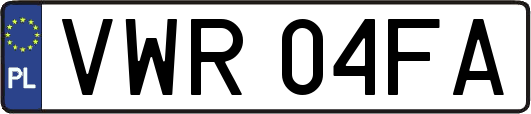 VWR04FA