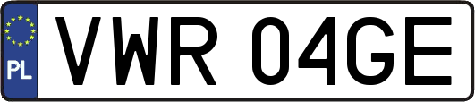 VWR04GE