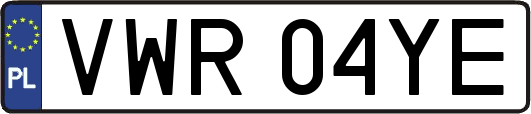 VWR04YE