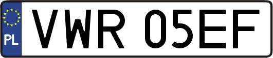 VWR05EF