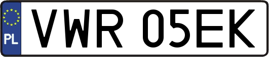 VWR05EK