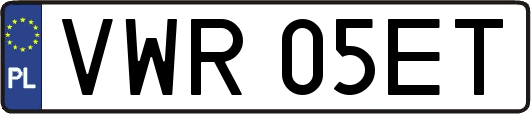 VWR05ET